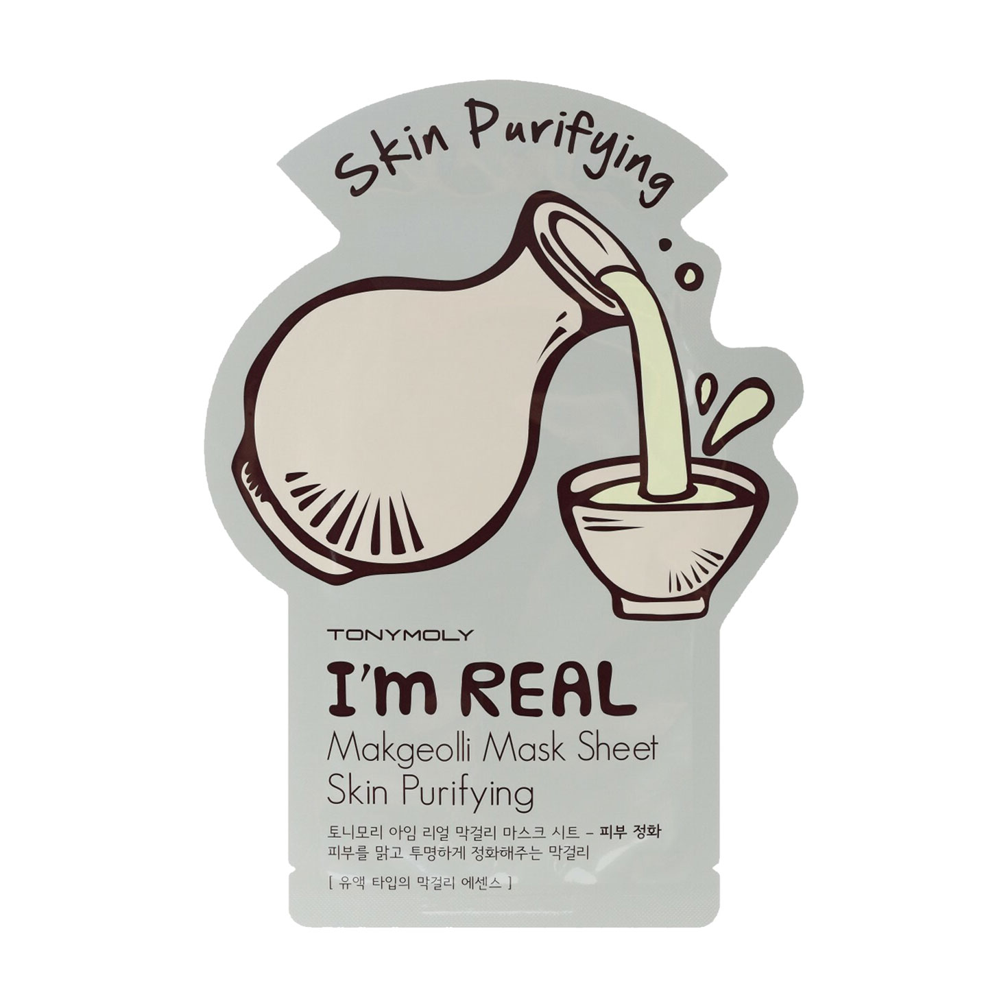 Тканинна маска для обличчя Tony Moly Im Real Makgeolli Mask Sheet, 21 мл